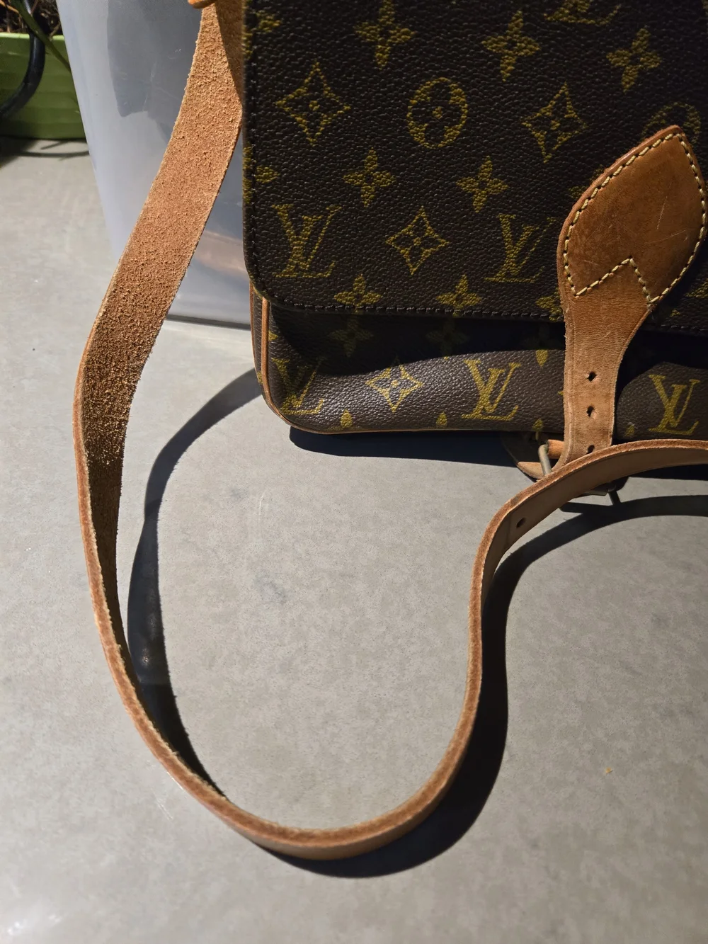 Louis Vuitton Brown Monogram Canvas Messenger Bag